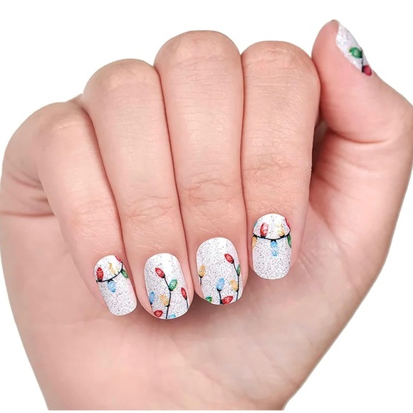 Color Street Holiday Nail Polish Strips - “Light The Night” RETIRED - Picture 4 of 5